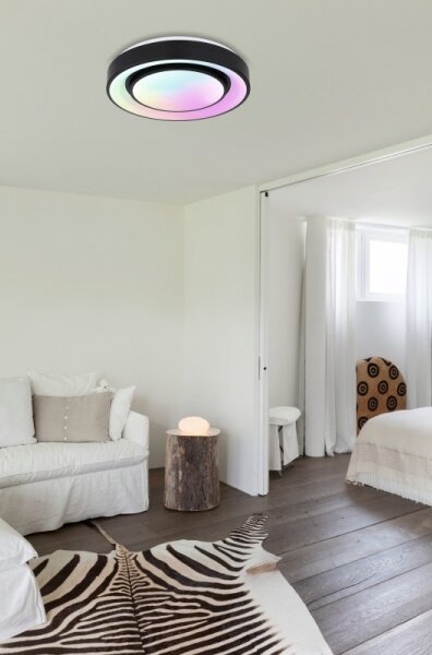 Plafonieră LED RGB dimabilă SULLY LED/24W/230V Globo 41368-24 + telecomandă