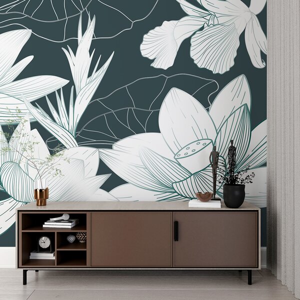 Tapet Flori tropicale, Fototapet Flori, w00323 : Uwalls.ro