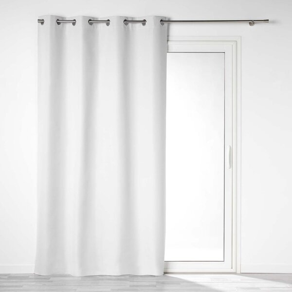 Draperie gri deschis blackout din microfibră 140x260 cm Obscure – douceur d'intérieur