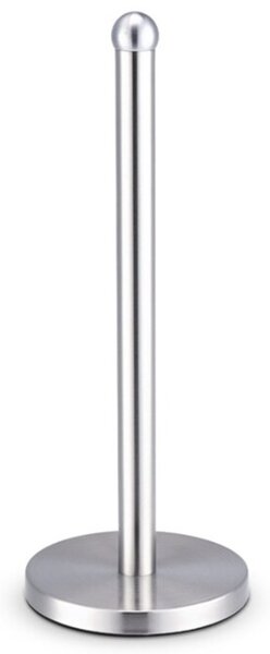 Suport metalic Pufo pentru rola hartie, prosoape de bucatarie, 35 cm, argintiu