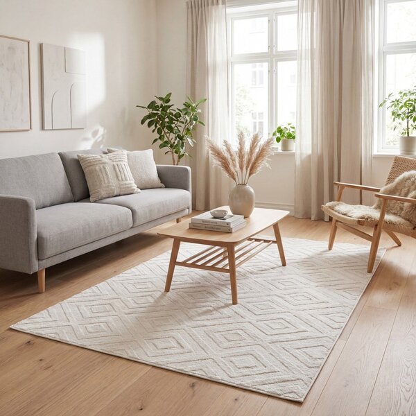 Covor crem 160x230 cm Estilo – Universal
