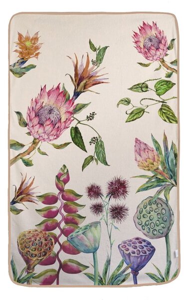 Prosop plajă Madre Selva Flores Salvajes, 90 x 150 cm