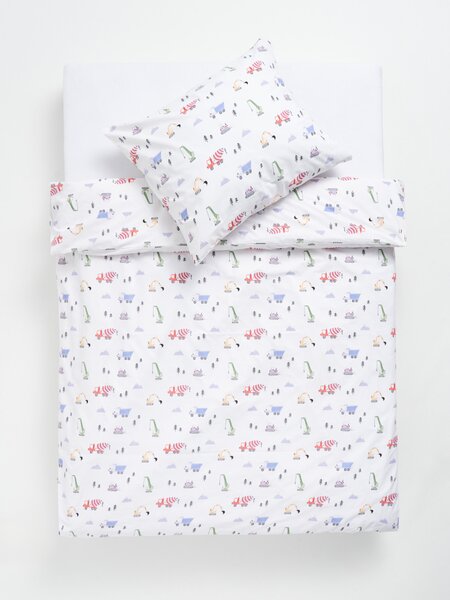 Sinsay - Set cu lenjerie de pat - multicolor