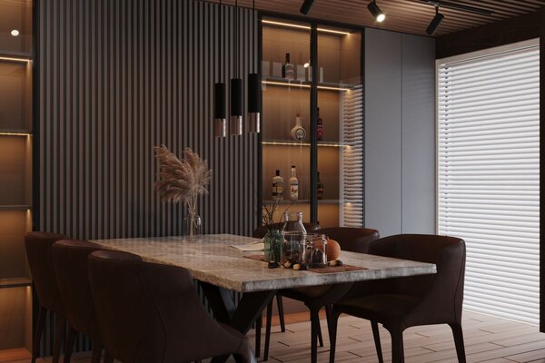Sollux Lighting Loopez lampă suspendată 2x40 W negru-cupru SL.0947