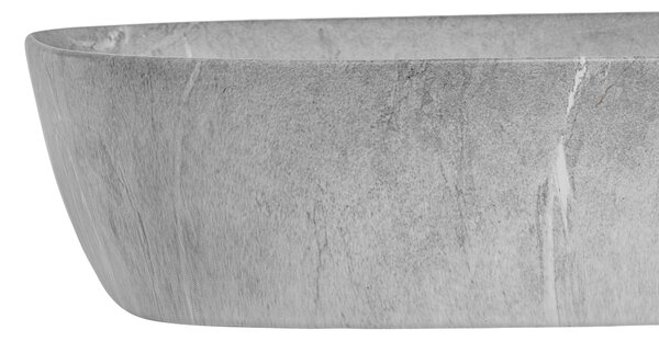 Comad Anna lavoar 50x39 cm ovale de blat gri/piatră mat UN-ANNA-MH1