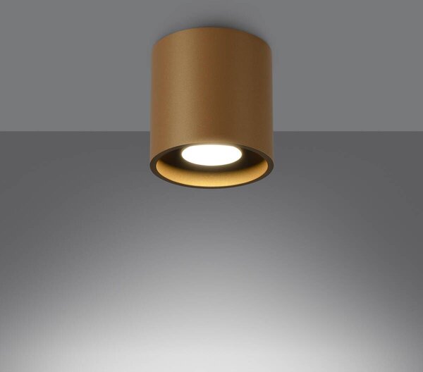 Sollux Lighting Orbis lampă de tavan 1x10 W auriu SL.1180