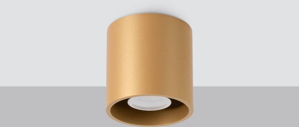 Sollux Lighting Orbis lampă de tavan 1x10 W auriu SL.1180