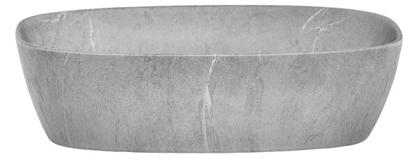 Comad Anna lavoar 50x39 cm ovale de blat gri/piatră mat UN-ANNA-MH1