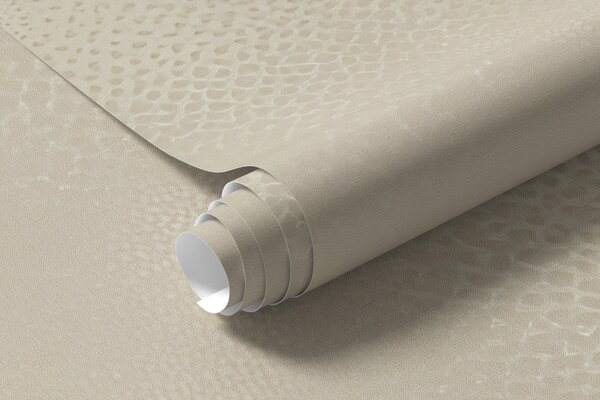 Tapet Curbe moi în tonuri atenuate, cu linii fluide și gradiente bej, minimalist și modern, Fototapet Designer, w01334v1 : Uwalls.ro