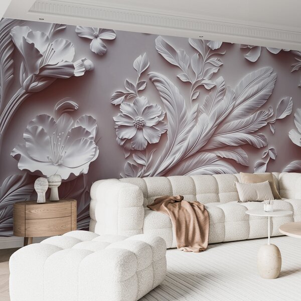 Fototapet Eleganță florală într-un design complex, Fototapet natură, Fototapet populare, w01356v1 - Tapeko.ro