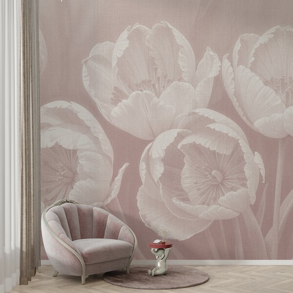 Fototapet Textură florală elegantă în roz, Populare fototapet, Populare fototapet, w08193 - Muralas.ro