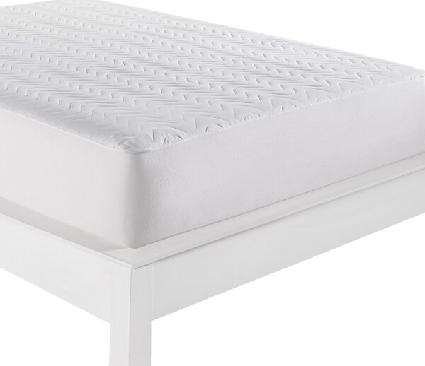 Protecție saltea 100 x 200 cm + 30 cm Quiztec Fa (alb). 1086853