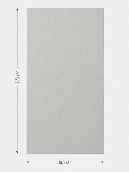 Panou Flexibil Autoadeziv Premium – Tencuială structurată Gri 120x60 cm