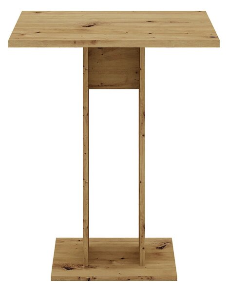 Masa EVERET, stejar artisan, DTD laminat, 68x68x78 cm