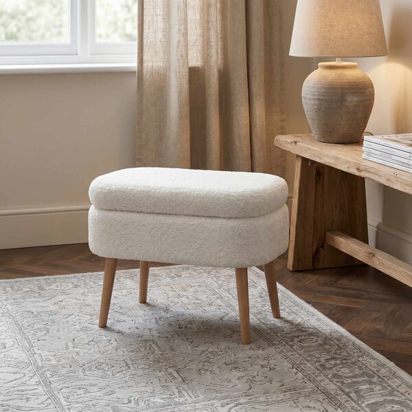 Taburete Oskia mini (alb). Promo -18%. 1157887
