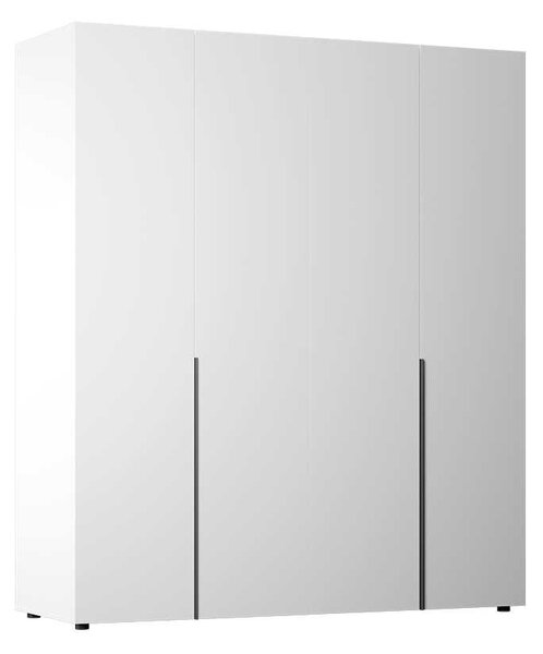 Dulap Haine Adore Oryana cu 4 usi cu rafturi si umerasi, 180x210x62 cm