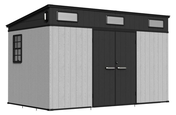 Casă de scule din plastic Kemi 3,7 x 2,1 m CoverTech