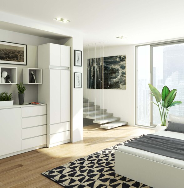 Suprastructură pentru dulap Sashka II (Alb). Promo -16%. 1069956