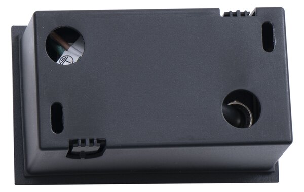 Plafoniera moderna de perete incastrata Negru 11.5cm incl. LED IP65 - Trem