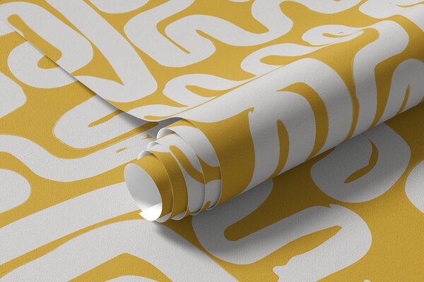 Tapet Linii de lichidare galbene, Fototapet Designer, w01686v1 : Uwalls.ro