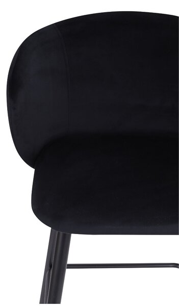 Scaun de bar Ganta Black negru