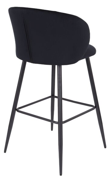 Scaun de bar Ganta Black negru