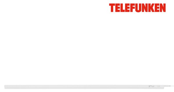 Telefunken LED sub dulap cu lumină Hephaistos, alb, lungime 117 cm, Alb, Bucătărie, Plastic