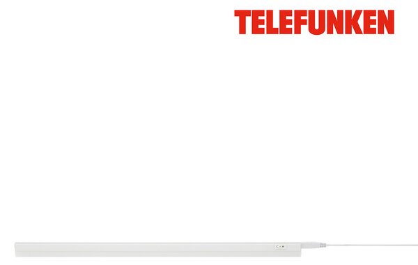Telefunken Lumină cu LED sub dulap Hephaistos, alb, lungime 57 cm, Alb, Bucătărie, Plastic