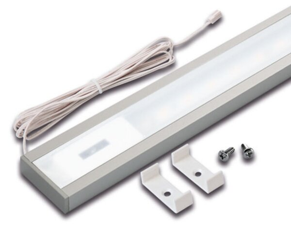 Hera Lampă LED mobilier aplicată Top-Stick F, L=60cm, Metalic, Camera de zi / sufragerie, Metal, Modern