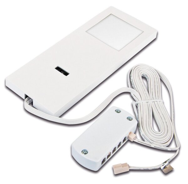 Hera Lampă sub dulap LED Slim-Pad F dimmer 4000K alb, reglabil, Alb, Bucătărie, Plastic, Modern