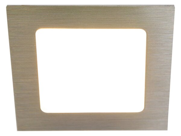 Hera Lumină LED pentru mobilier încastrat FAQ 68 oțel inoxidabil 4W 4.000K, reglabil, Metalic, Camera de zi / sufragerie, Plastic, Modern, Montarea mobilierului