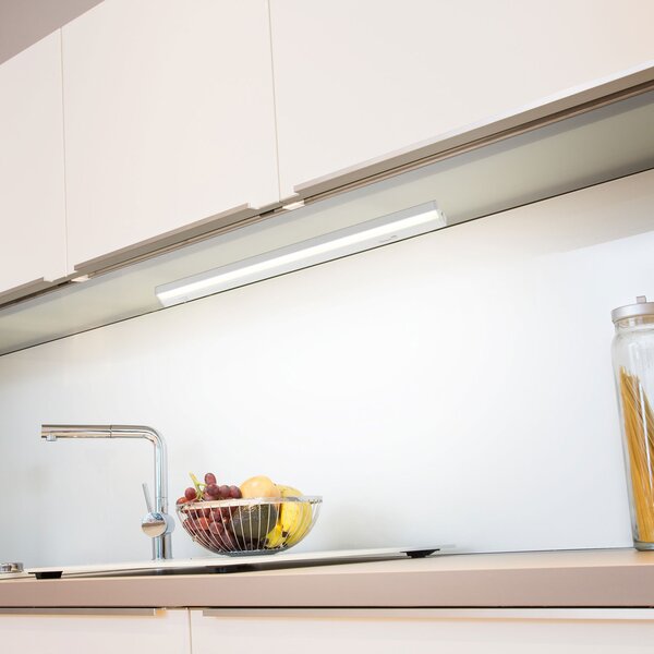 Müller-Licht Lumina de mobilier LED Conero DIM Euro plug 40cm gri, reglabil, Gri, Bucătărie, Metal