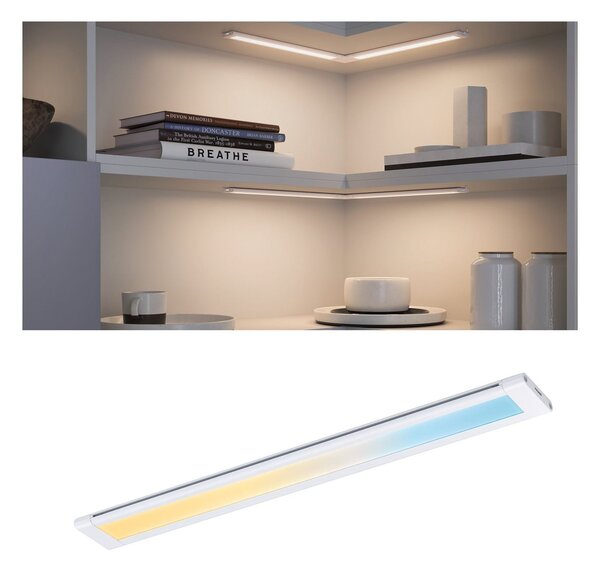 Paulmann Clever Connect Border lampă mobilă 30 cm, reglabil, Alb, Bucătărie, Plastic, Modern