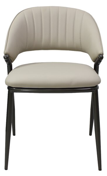 Scaun Torino Piele Ecologică Crem