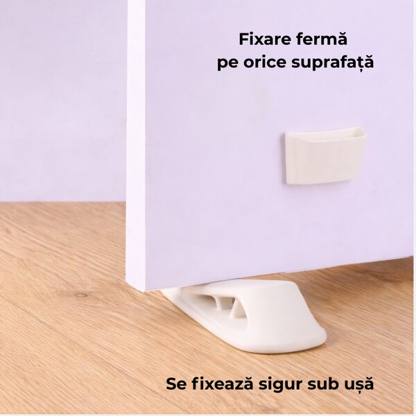 Opritor usa pentru podea tip pana cu suport de prindere Kidizi, plastic cauciucat antialunecare