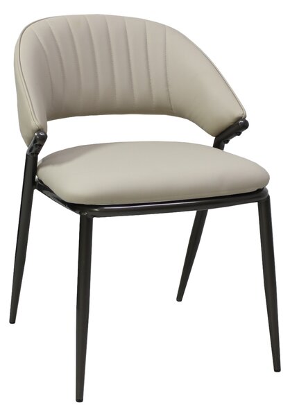 Scaun Torino Piele Ecologică Crem