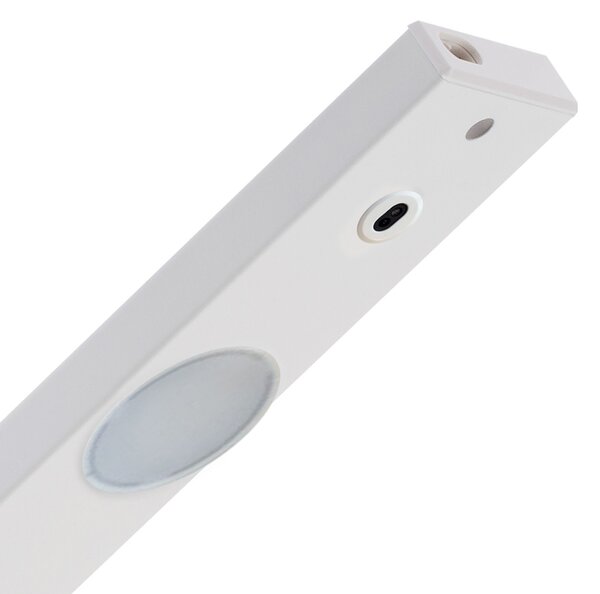 Müller-Licht Peppa Sensor lampă LED sub dulap 55 cm alb, Alb, Bucătărie, Metal, Modern