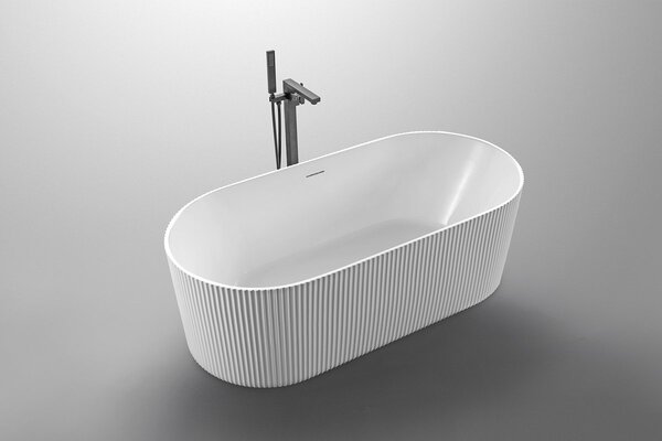 Aqualine Aqualine, cadă de sine stătătoare TURIA 170x80cm, albă, E2780