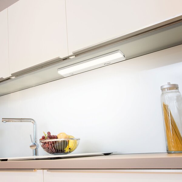 Müller-Licht Lampă LED sub mobilier Fida lungime 60cm, dimmer, reglabil, Alb, Bucătărie, Plastic, Modern