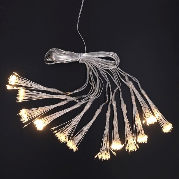 BRILAGI - LED Ghirlandă de exterior pentru Crăciun 300xLED 7m IP44 alb cald efect de artificii