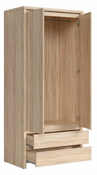 Dulap Nolroma 117Stejar Sonoma, 20x9x6cm, Uși dulapUși dulap: Cu balamale