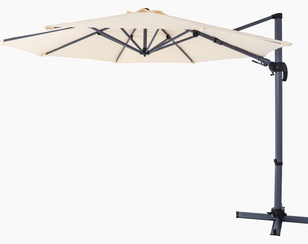Furnigo Umbrelă de soare Lumin Ø300 cm - crem
