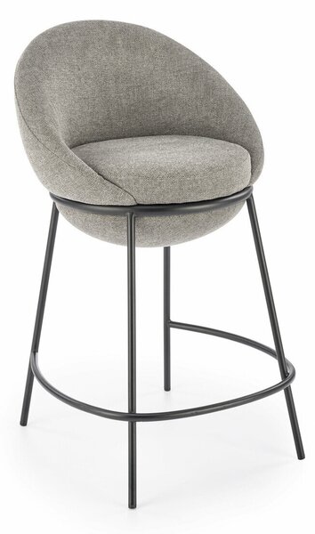 Scaun de bar Houston 1515, Gri, 90x53x57cm, 9.1 kg