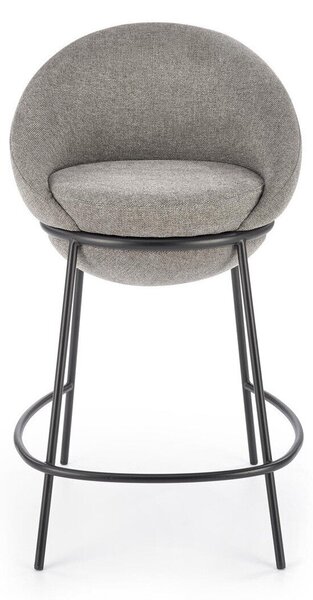 Scaun de bar Houston 1515, Gri, 90x53x57cm, 9.1 kg