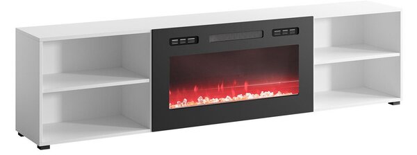 Comodă TV Charlotte 191Negru, Alb, 20x5x3cm
