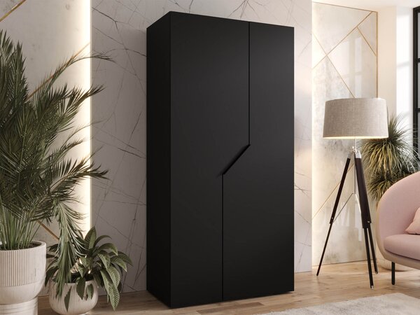 Dulap Hartford 594Negru, 20x10x5cm, Uși dulapUși dulap: Cu balamale