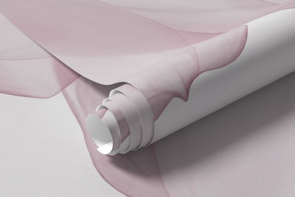 Tapet Delicate flori roz pe fundal luminos, Fototapet Flori, w02077v2 : Uwalls.ro