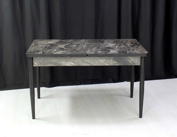 Masă extensibilă Arya Gri Marmorat 166.x80 cm