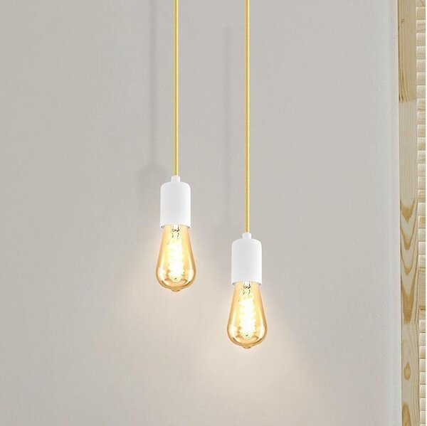 Eglo 32528 - Lustră pe cablu YORTH 1xE27/60W/230V