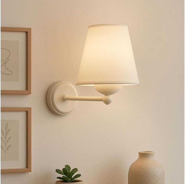 Lampă de perete ASPARAGUS 1xE27/40W/230V albă